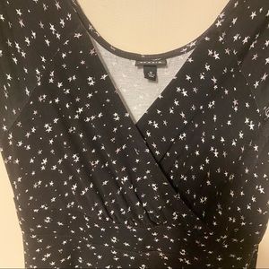 Torrid Surplice top, faux wrap dress, 0X